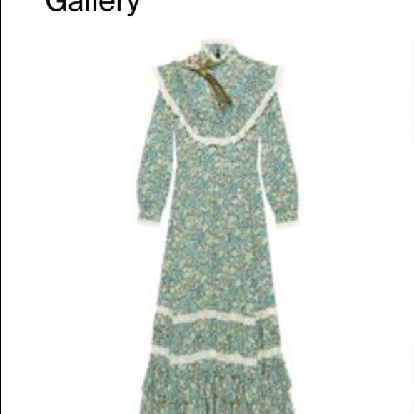 Gucci Maxi Liberty Floral Dress - Picture 10 of 10